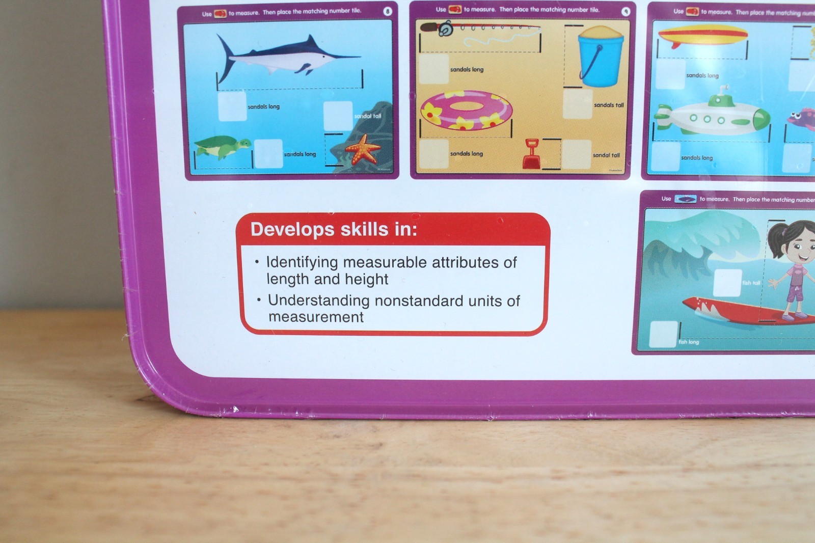 Lakeshore Learning Measurement Magnetic Activity Tin Math Center TT362 SEALED