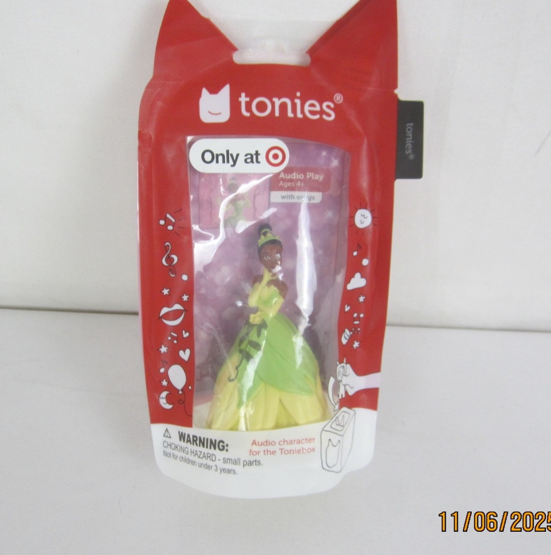 Princess Tiana Toy Figure with Songs and Story for Toniebox Kids Audio Play