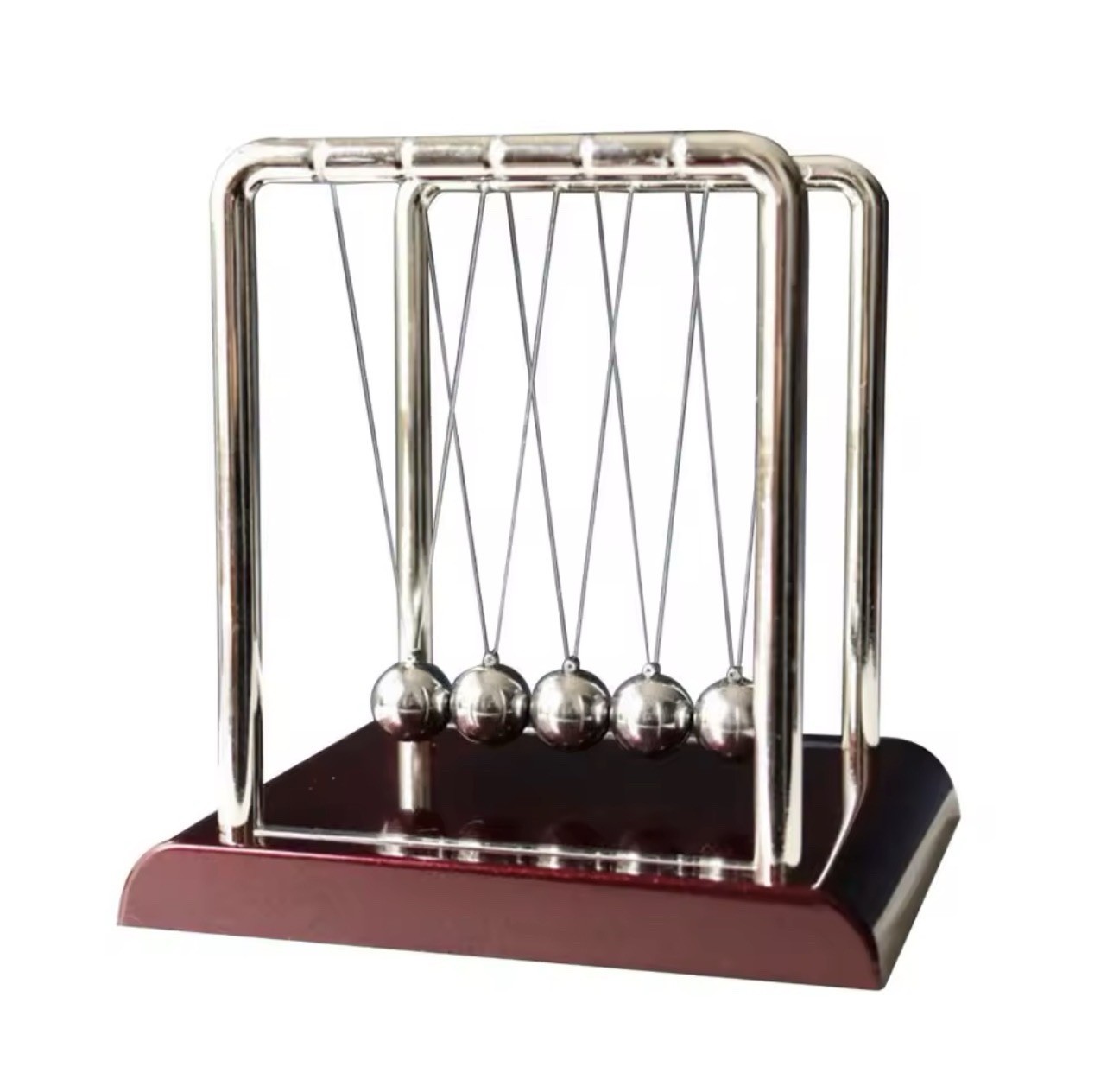 Newton’s Cradle Balance Balls Desk Toy Physics Science Educational Office Decor