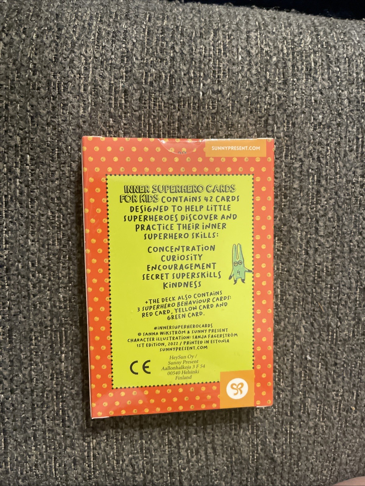 Sunny Present Inner Superhero Cards for Kids – 42 Action Cards