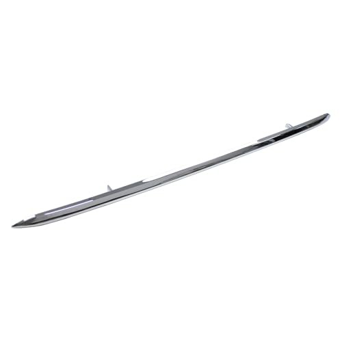 Front Lower Bumper Trim Chrome Molding for Kicks 2021 2022 2023