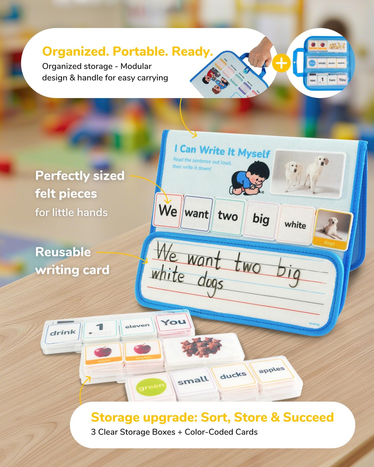 165 PCS Sentence Building for , Speech Therapy Materials with Writing Board, …