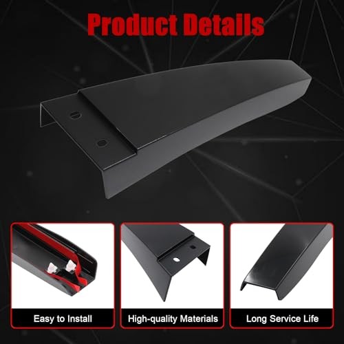 FZJDSD Black Door Pillar-B Trim Panel Left/Driver Side 16D853289041,