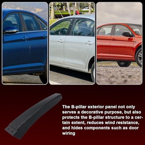 FZJDSD Black Door Pillar-B Trim Panel Left/Driver Side 16D853289041,