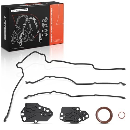 Engine Timing Cover Gasket Set – Compatible with Ford F-150 2004-2010, F-250 F