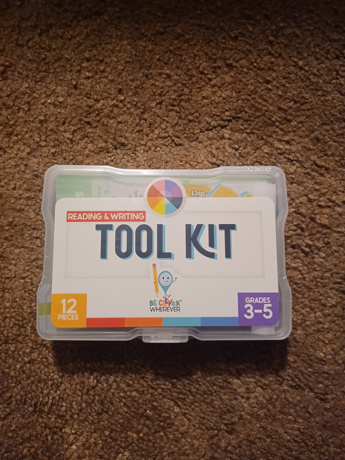 Be Clever Wherever Reading & Writing Tool Kit 12 Pieces Grades 3-5 Carson…