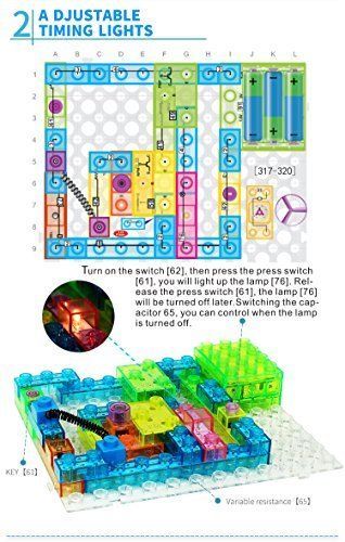 7TECH 115 Projects Integrated Circuit Electronic Building Blocks 8 years old +