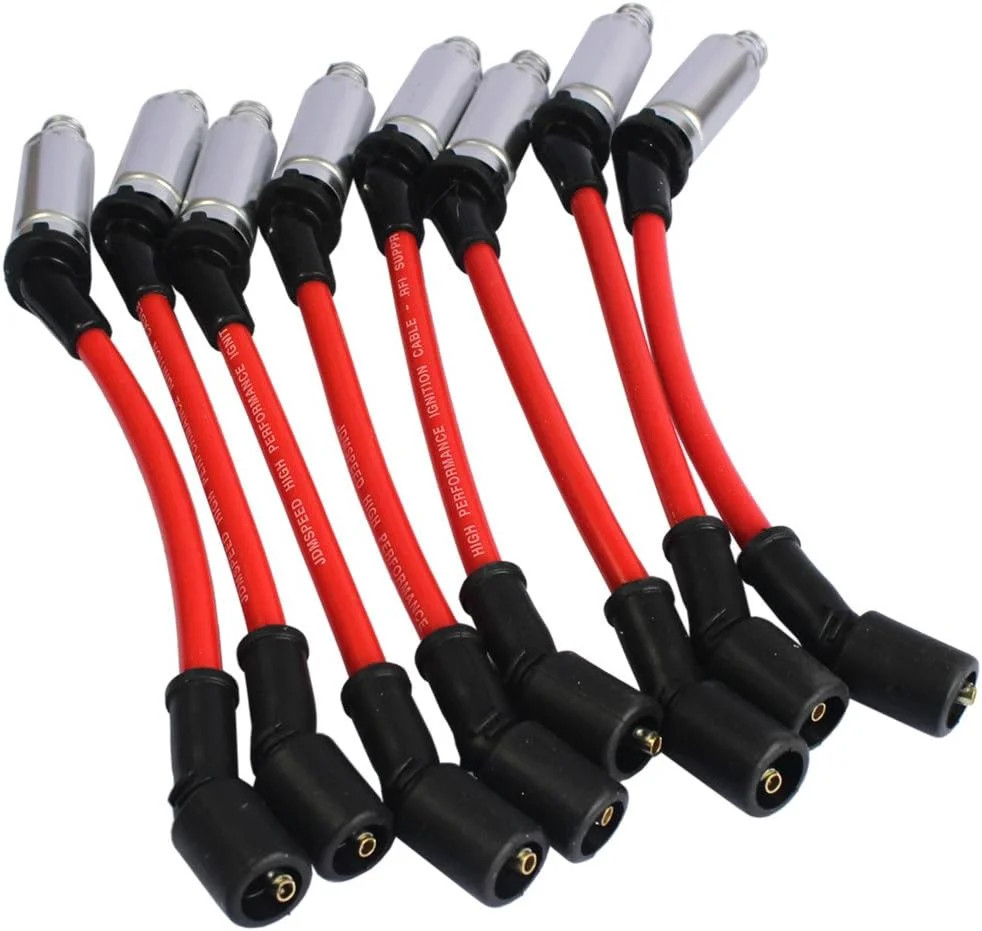 JDMSPEED High Performance Spark Plug Ignition Wire for 2000-2009 Chevy GMC V8