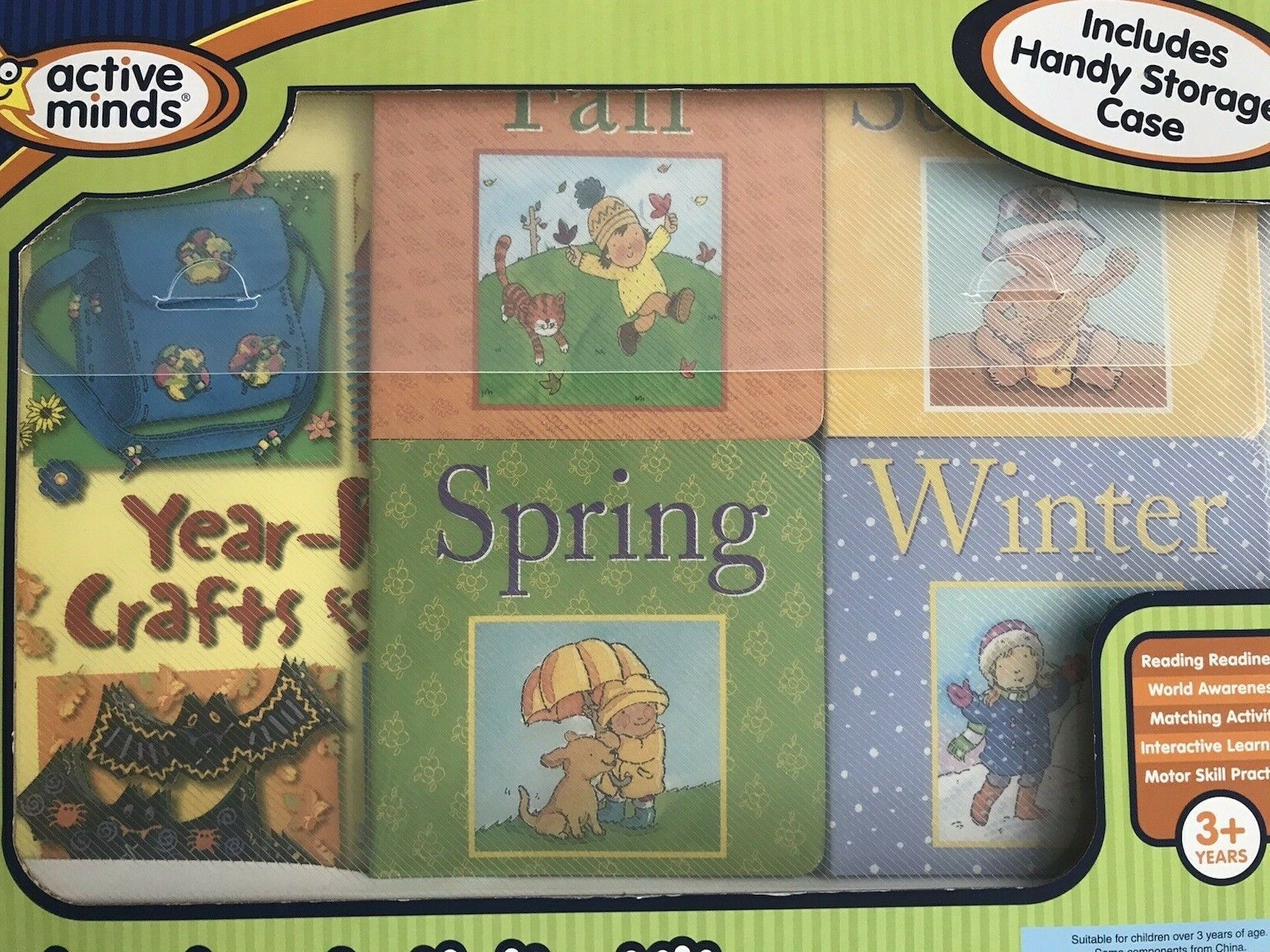 Seasonal Calendar Activity Kit Homeschool Preschool Educational New Active Minds
