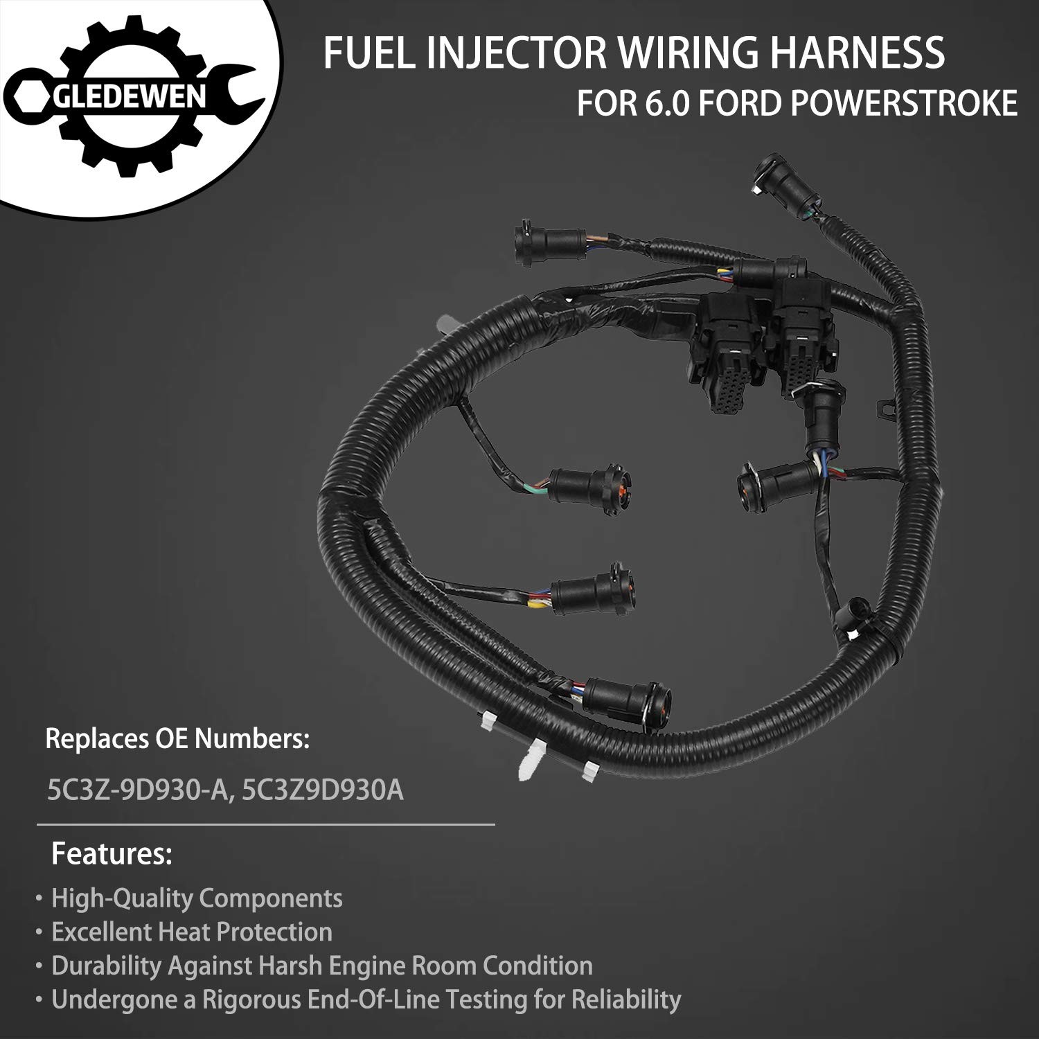 FICM Wiring Harness For Ford 6.0L Powerstroke 2003-2007 F250 F350