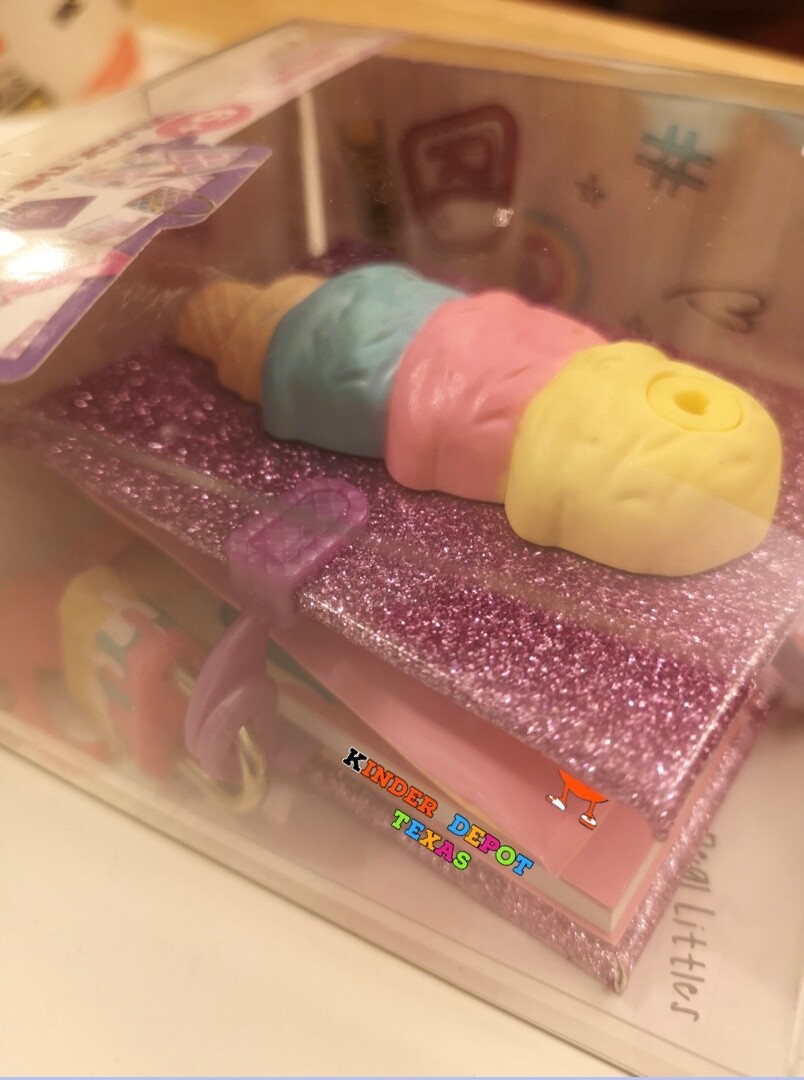 🍦Real Littles Journal Ice Cream Cone Style 🍨 50pages RL by Moose Shopkins