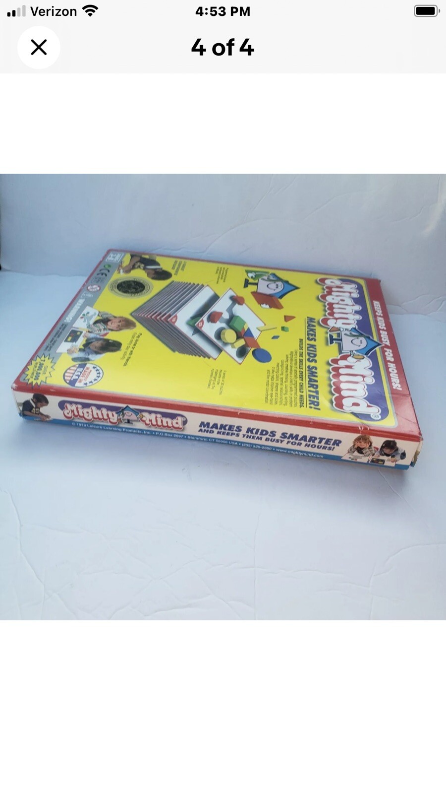 Mighty Mind Puzzle Building Skills Game Parents Choice and Teachers Choice Award