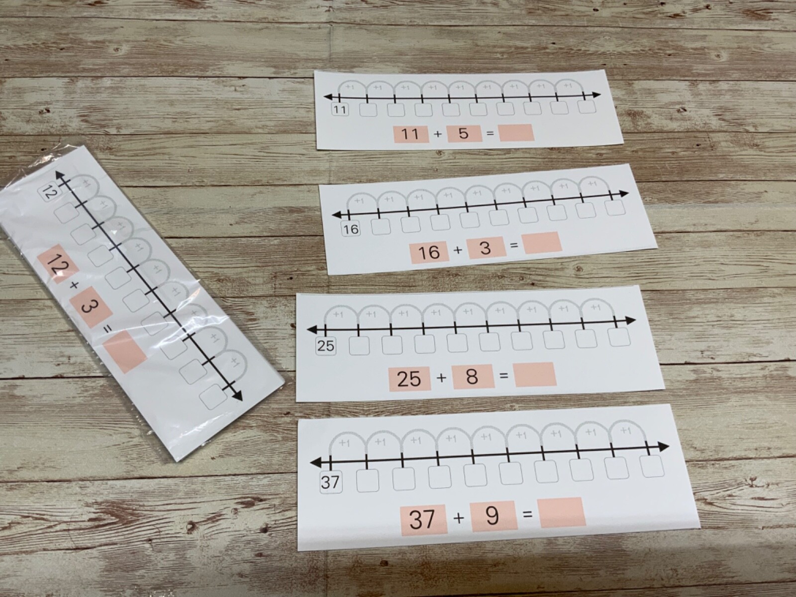 Red Shopping Bag – First Grade Math Bundle – 14 Items as pictured Dry-erase
