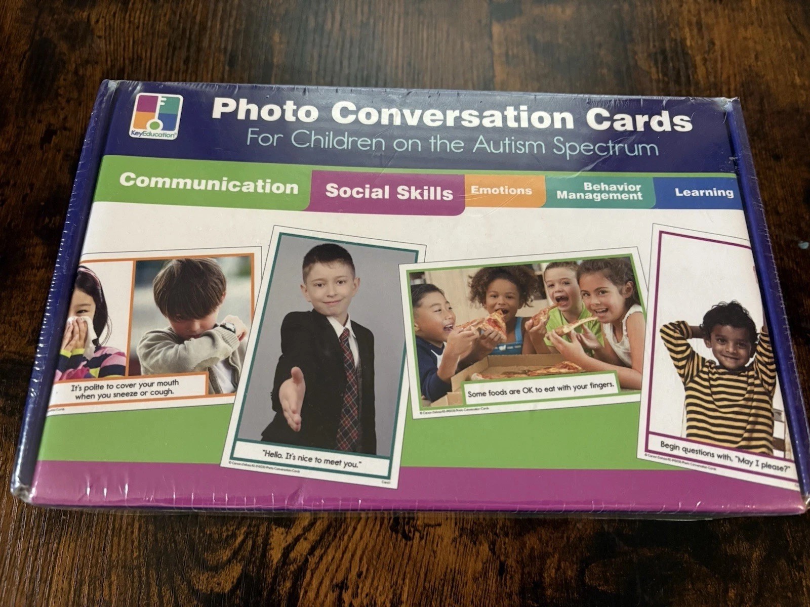 Photo Conversation Cards for Children with Autism and Asperger’s