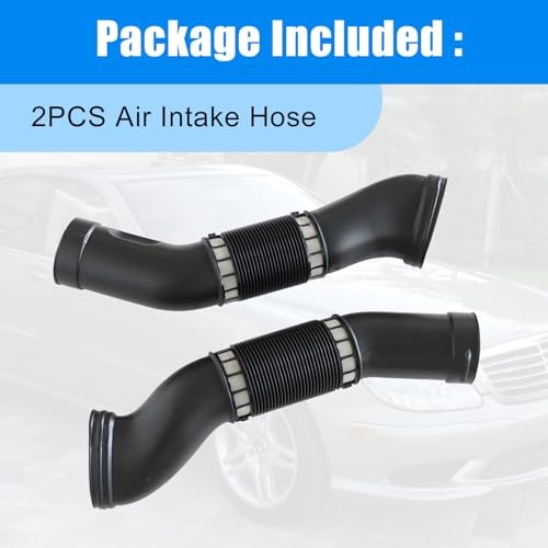 FZJDSD Air Intake Hose Pipe 2Pcs Right&Left Compatible with Mercedes-Benz CL500
