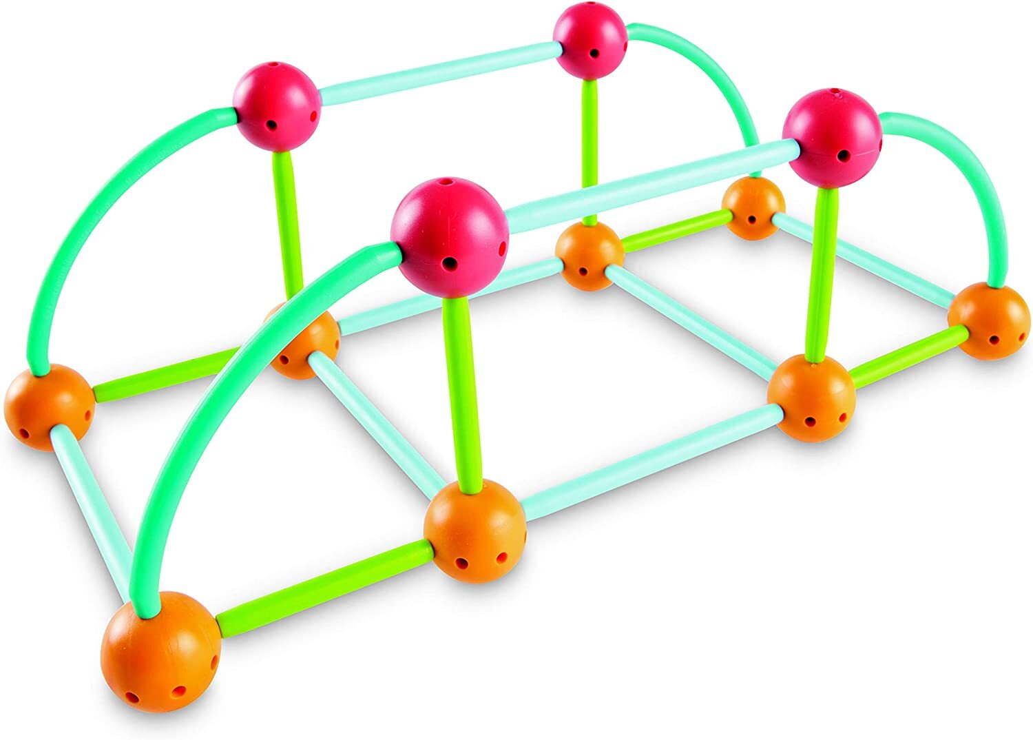 Learning Resources Stem Explorers Geomakers 58 Pcs Kids 5+ Toy 3D Building 9293