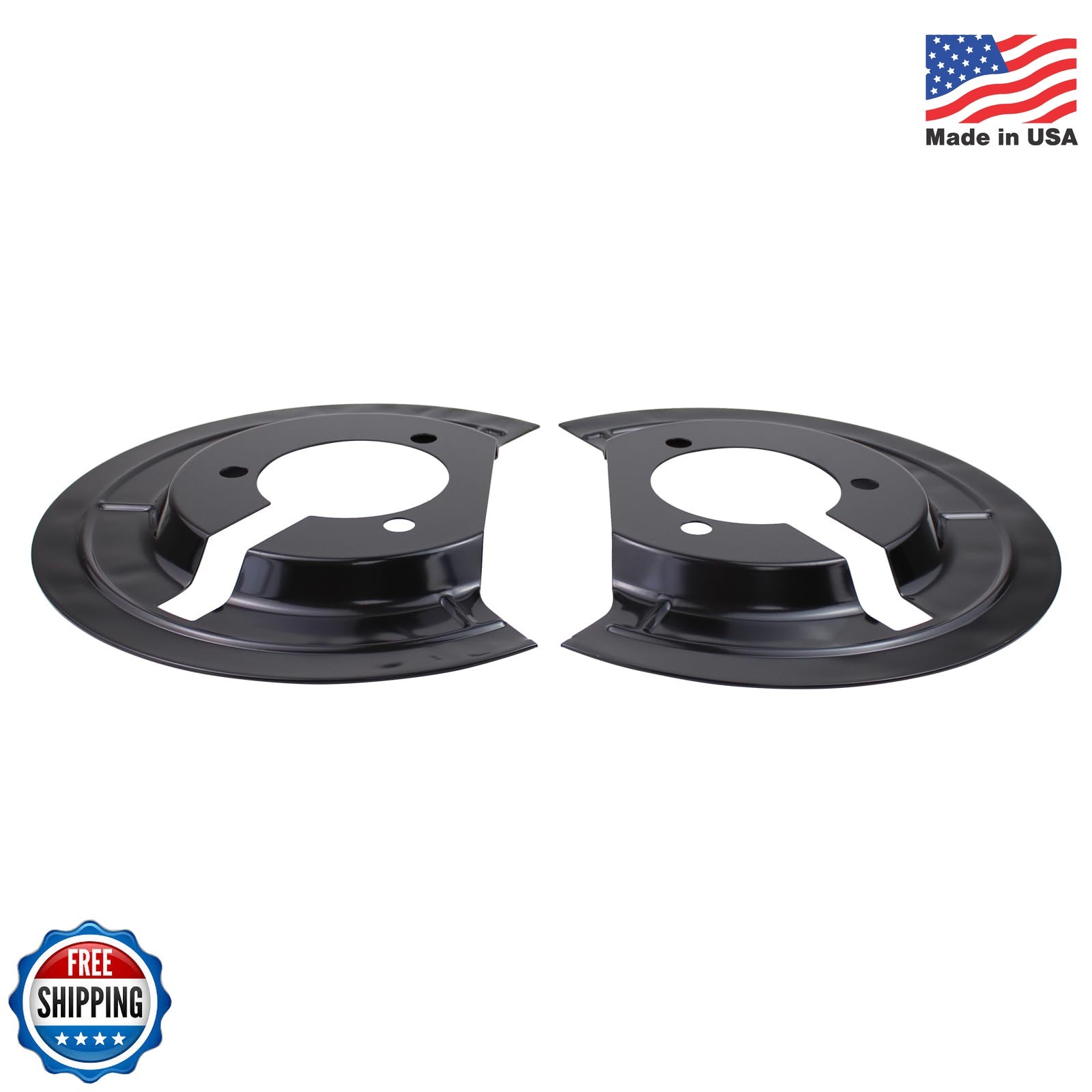 Front Left and Right Side Brake Dust Shield Backing Plate Splash for Dodge Ram 1