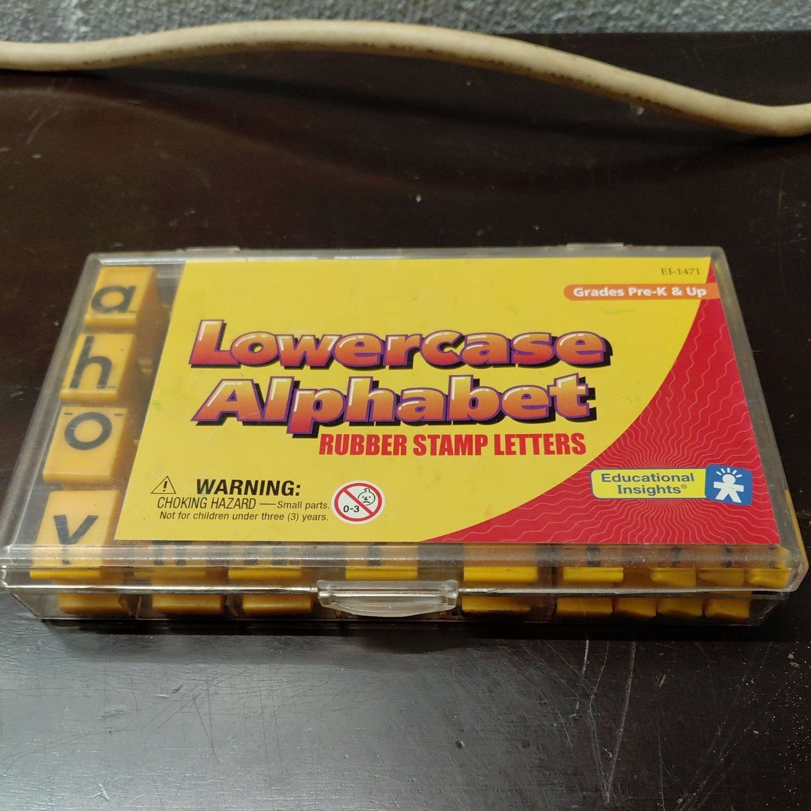 Educational Insights Alphabet Rubber Stamps – Lowercase COMPLETE SET