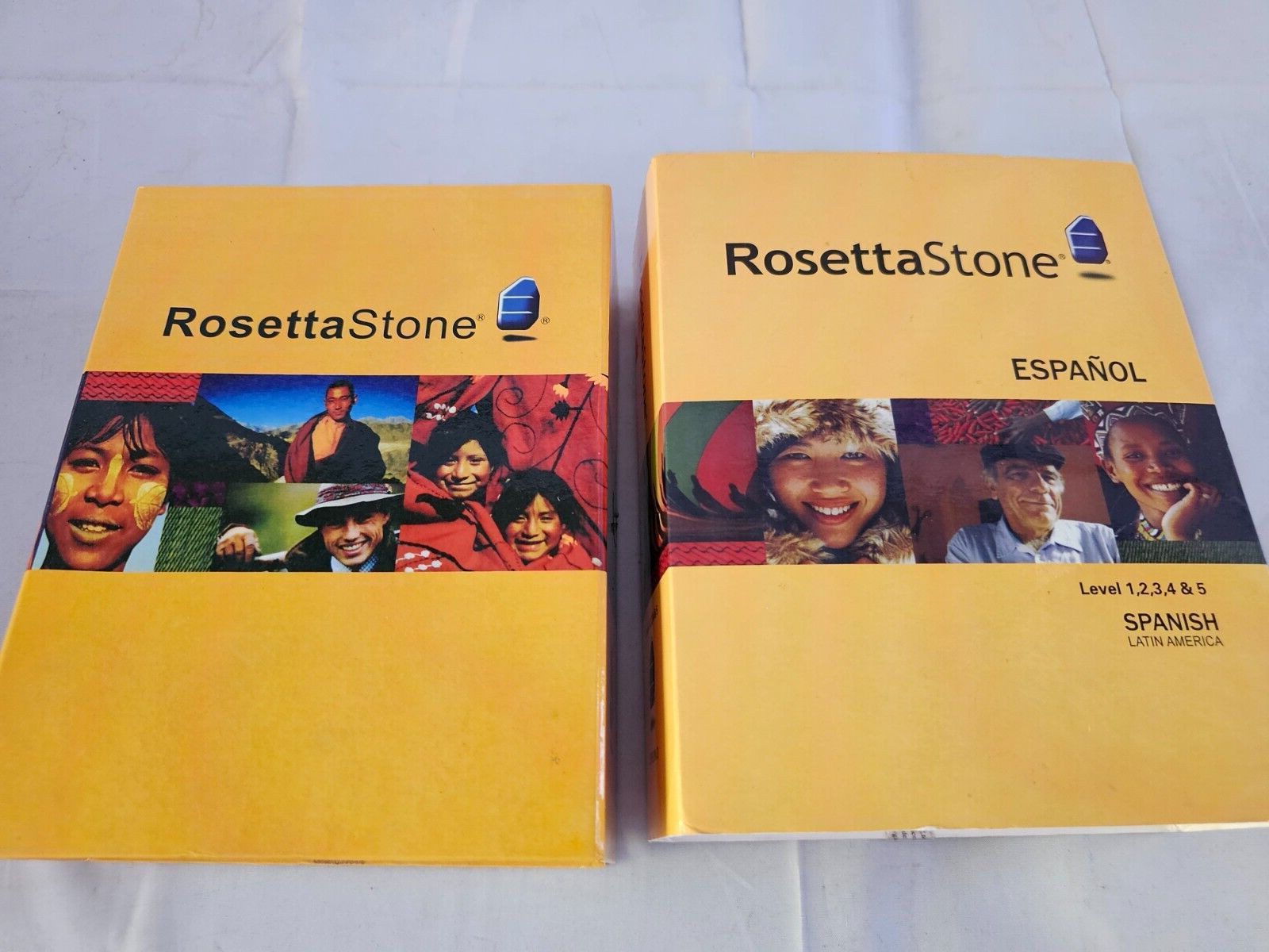 Rosetta Stone Version 3 Levels 1-5 Language Set w/ Audio CDs ONLY Spanish