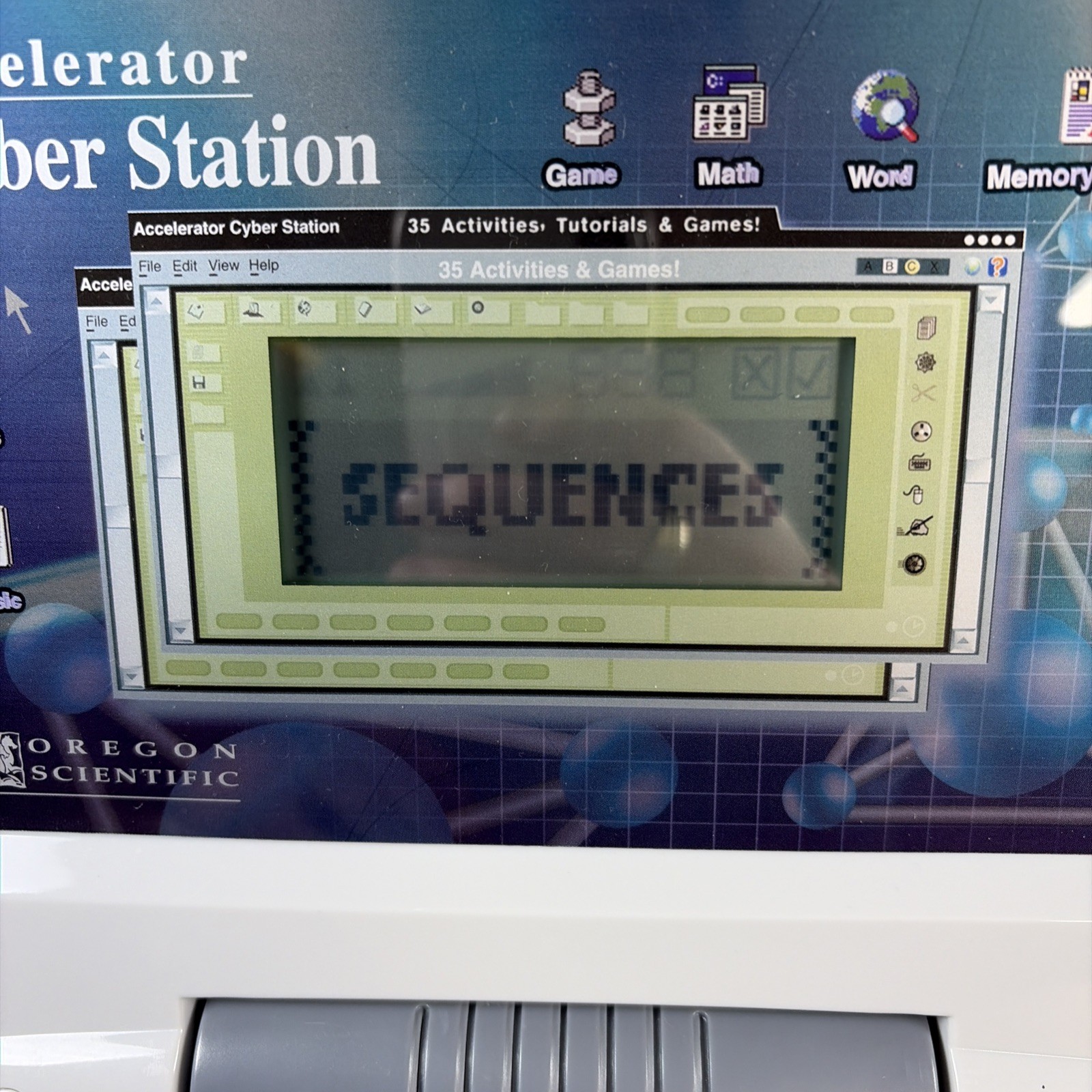OREGON SCIENTIFIC ACCELERATOR CYBER STATION 18092