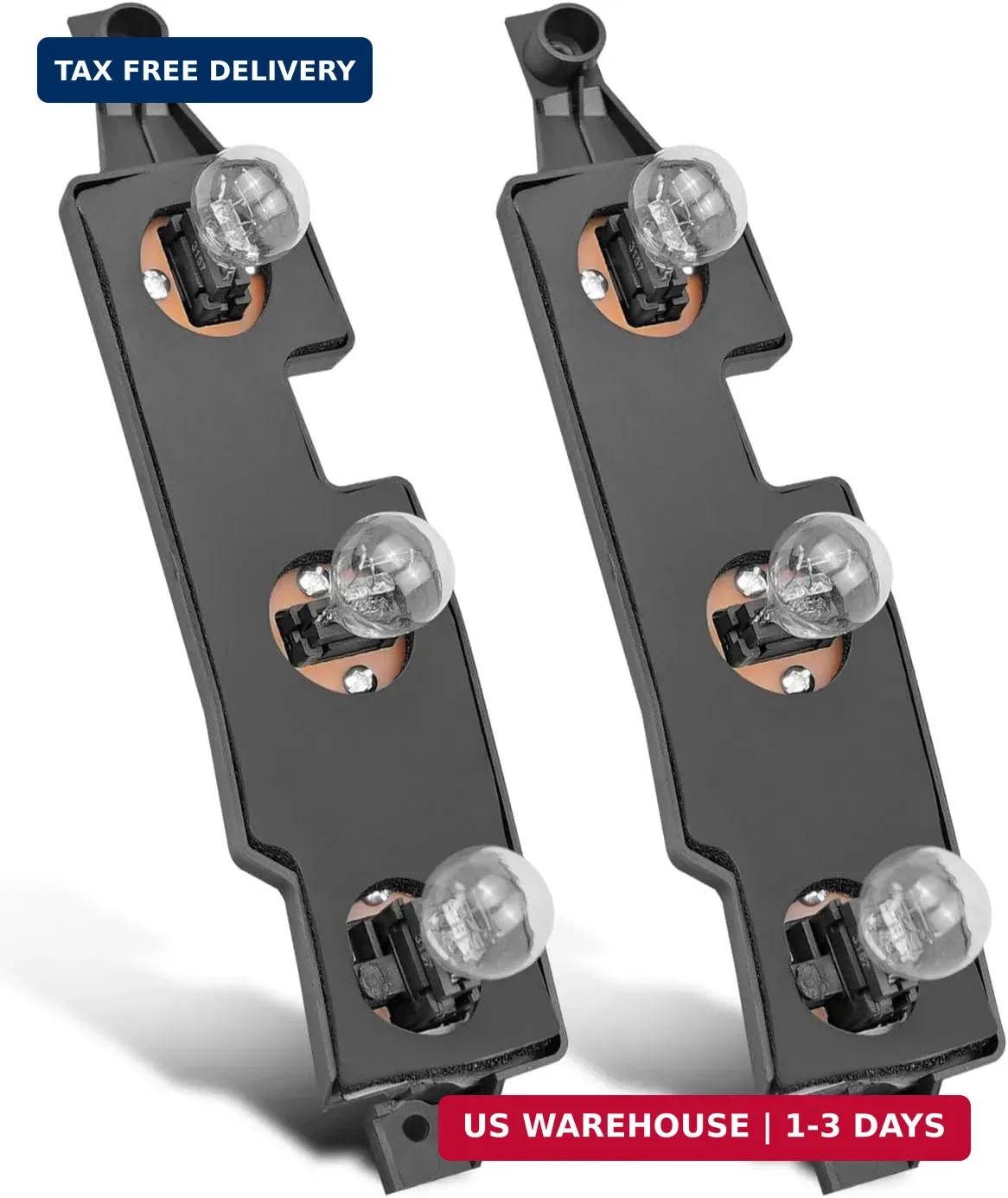 2Pcs Tail Light Connector Plate Replace GM2806101 Fit for Chevy GMC C1500 C2500