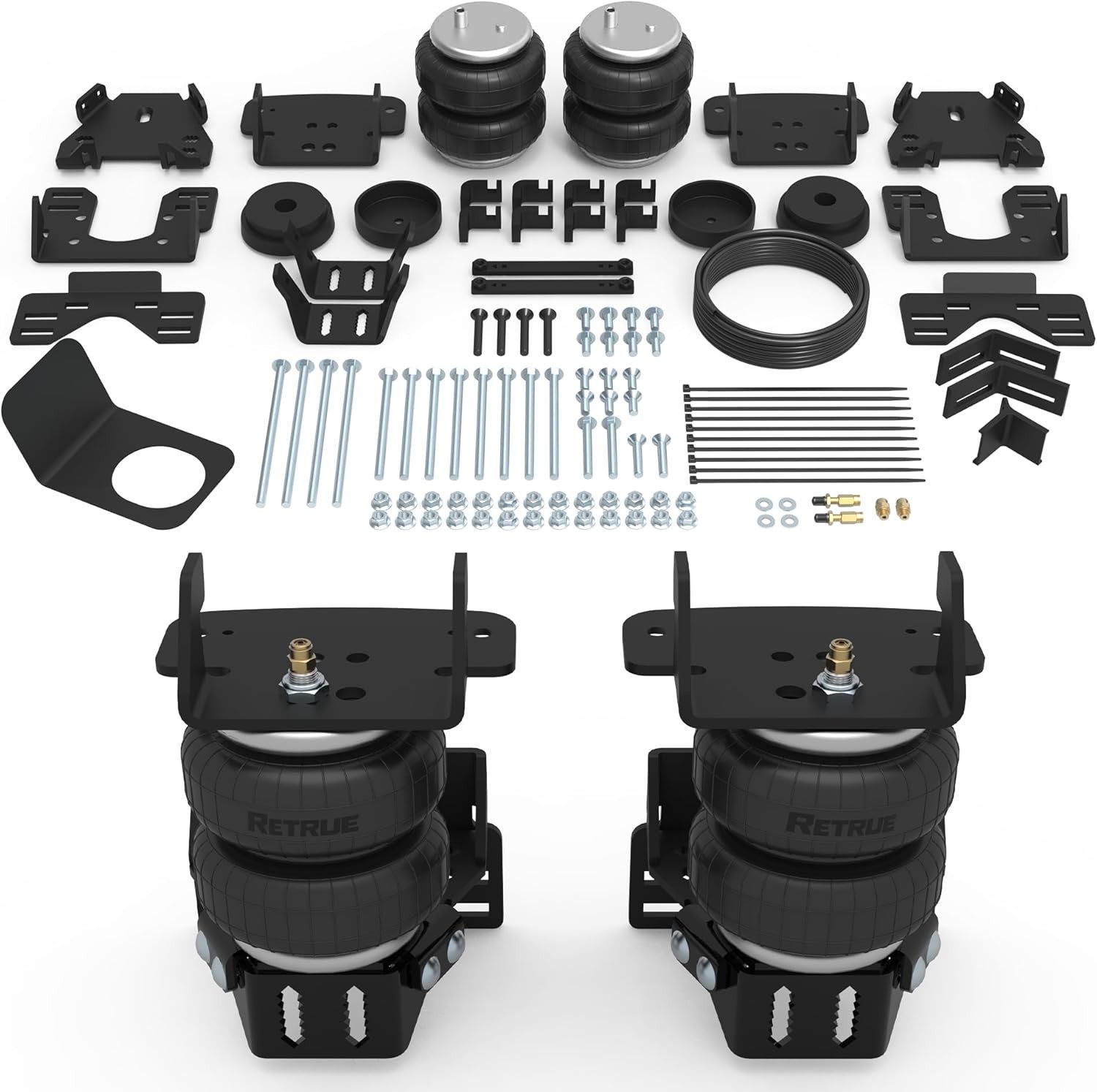 Rear Air Bags Suspension Kit for F250 F350 2017-2026 5000 Lbs