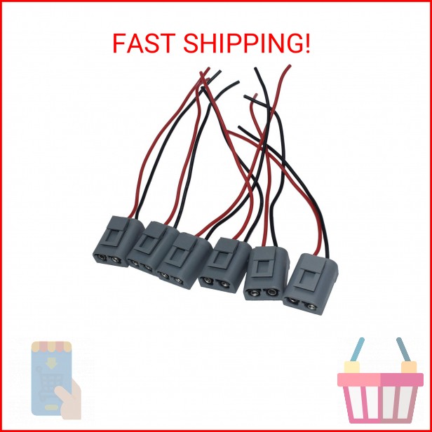 Set of 6 Ignition Coil Wiring Connector Harness Plug For VOLVO 960 S90 V90 V40 9