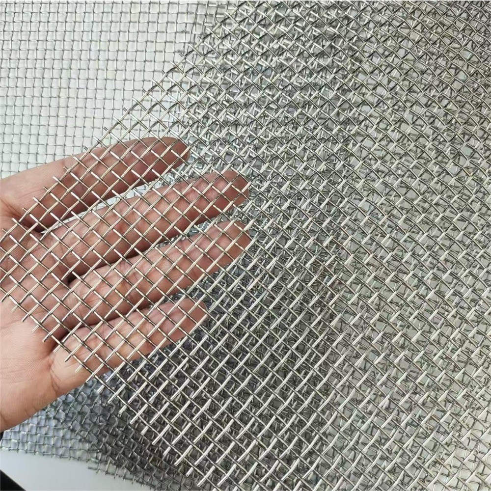 Stainless Steel Mesh 5Mesh with 1MM Wire Dia,4Pack 12x8inch(305x203mm) Hard and