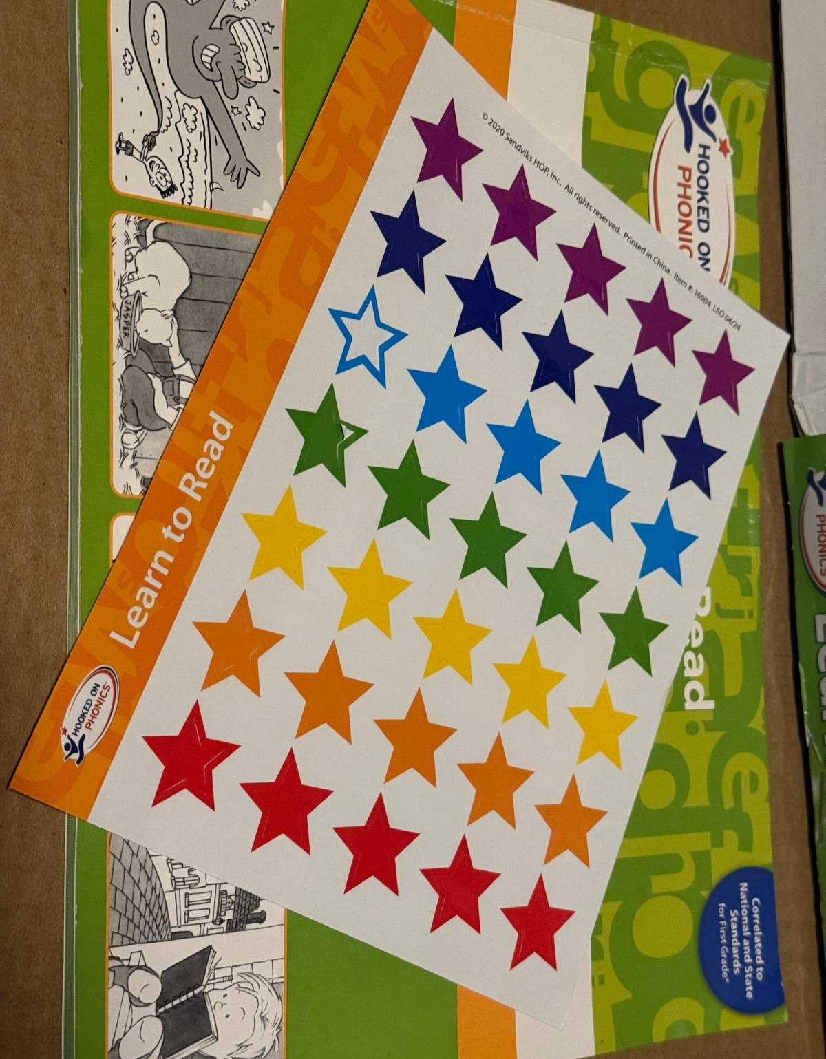 Hooked on Phonics Learn to Read Level 5 and 6 Ages 6 to 7