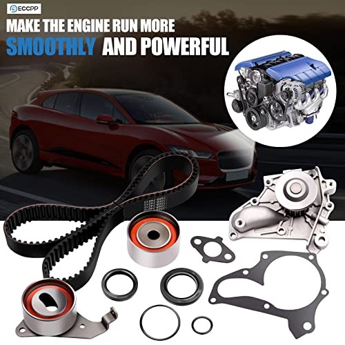 Timing Belt Water Pump Kit, ECCPP TBK138WP For 1987-2001 Toyota Camry Celica