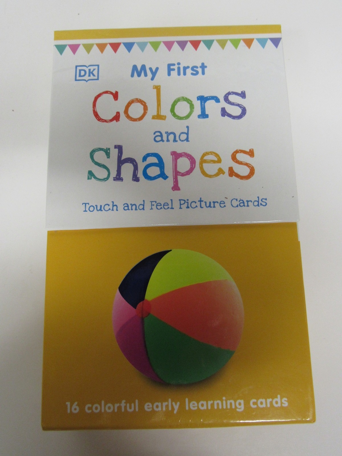DK Publishing My First Colors And Shapes Touch and Feel Picture Cards