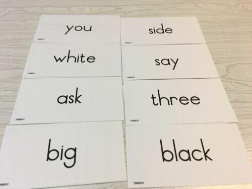 Sight words— Second Hundred – Reading – Fry Sight Word Flash Cards – 100 cards