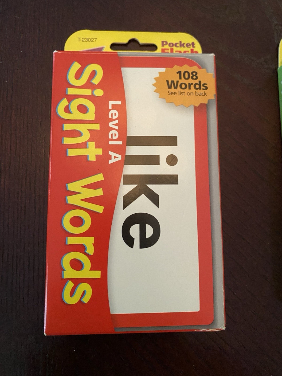 Trend Pocket Flash Cards Including Sight Words, Alphabet And Shapes & Colors