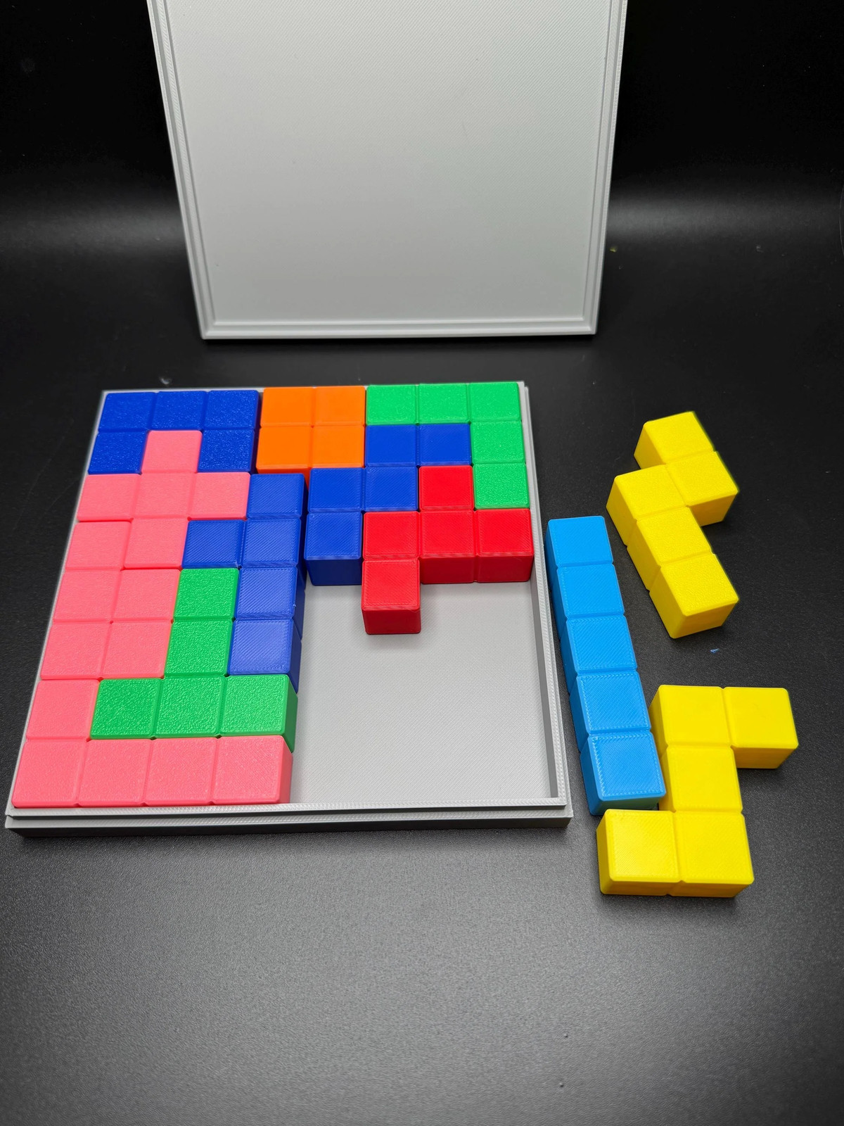 Flat Pentominoes Puzzle – 13 Unique Pieces, Challenging STEM Learning Tool &