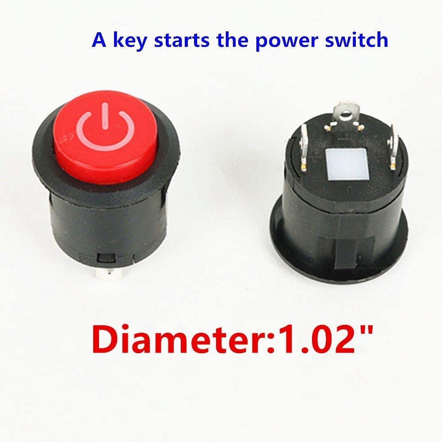 FULIHUA Button Start Power Supply Switch Accessory for Kids Electric Cars Car…