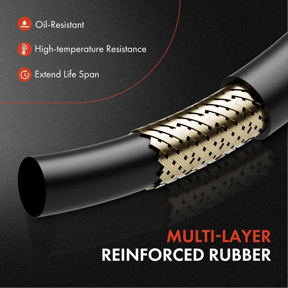 Automatic Transmission Oil Cooler Line Hose Assembly Compatible with Dodge Grand