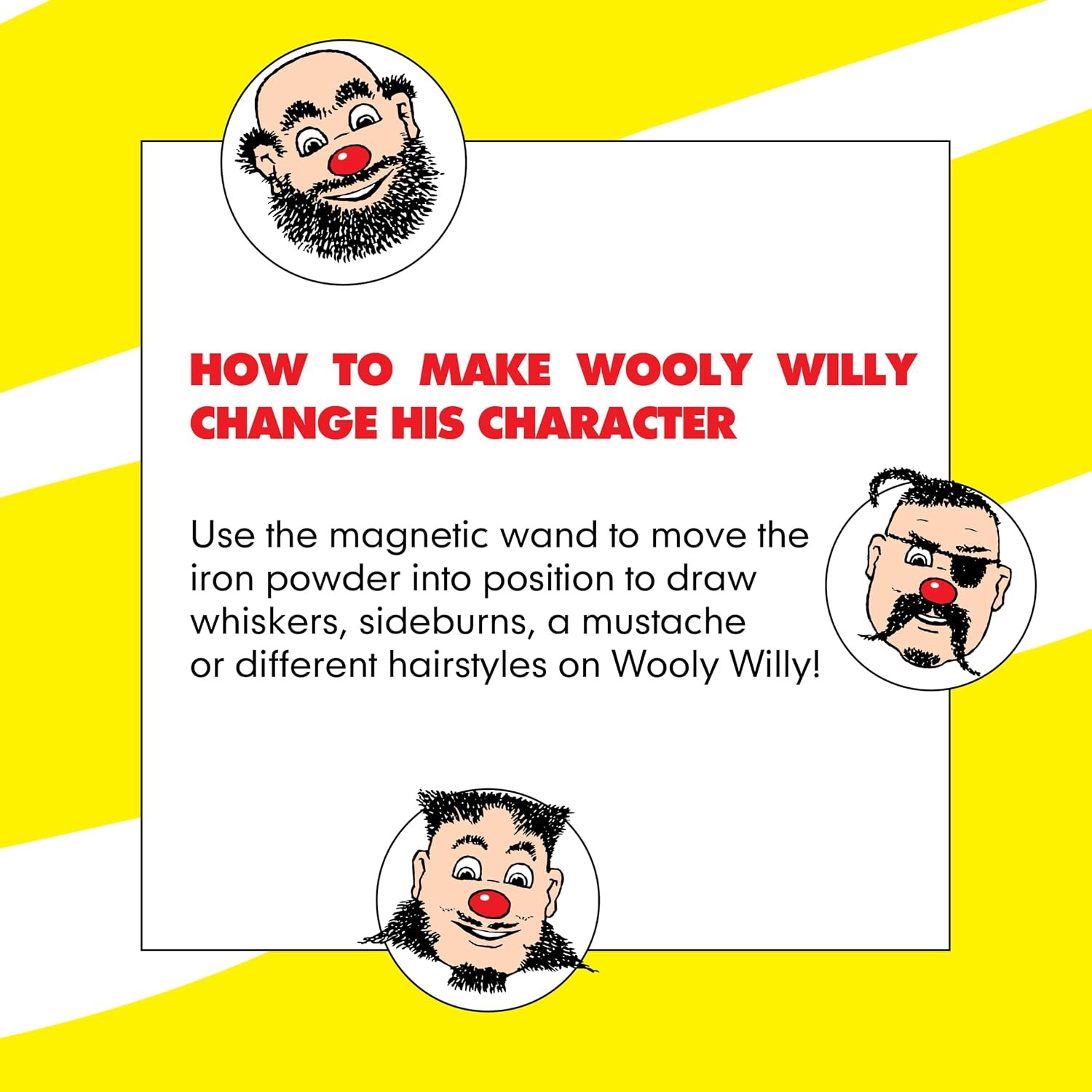 Magnetic Wooly Willy Drawing Toy