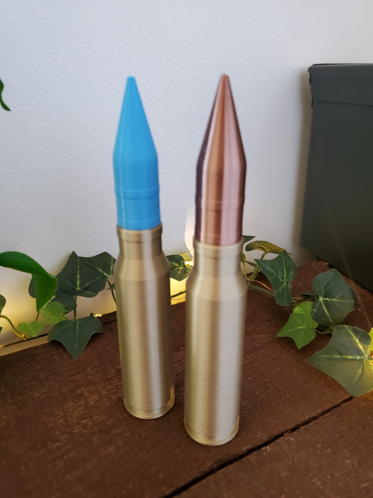 2 – DUMMY 20mm Autocannon Ammunition – Accurate Size Plastic Replica