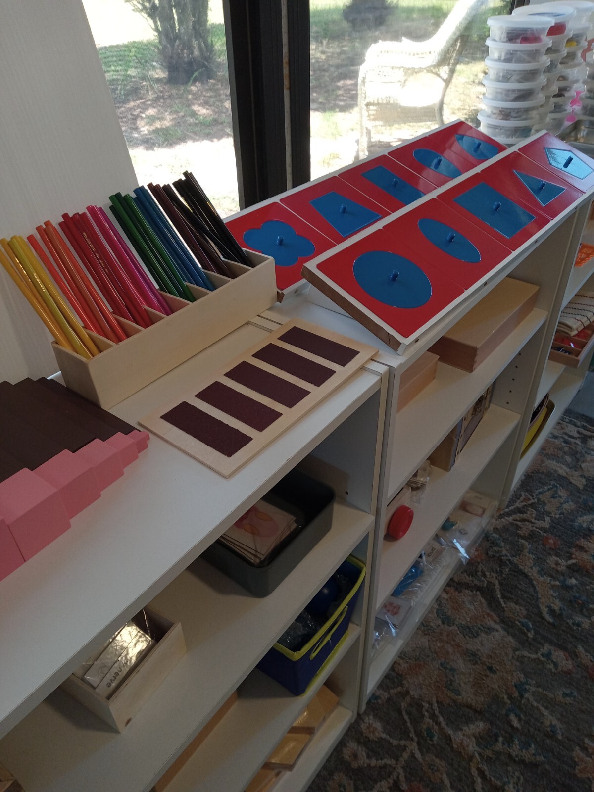 Montessori preschool educational material package