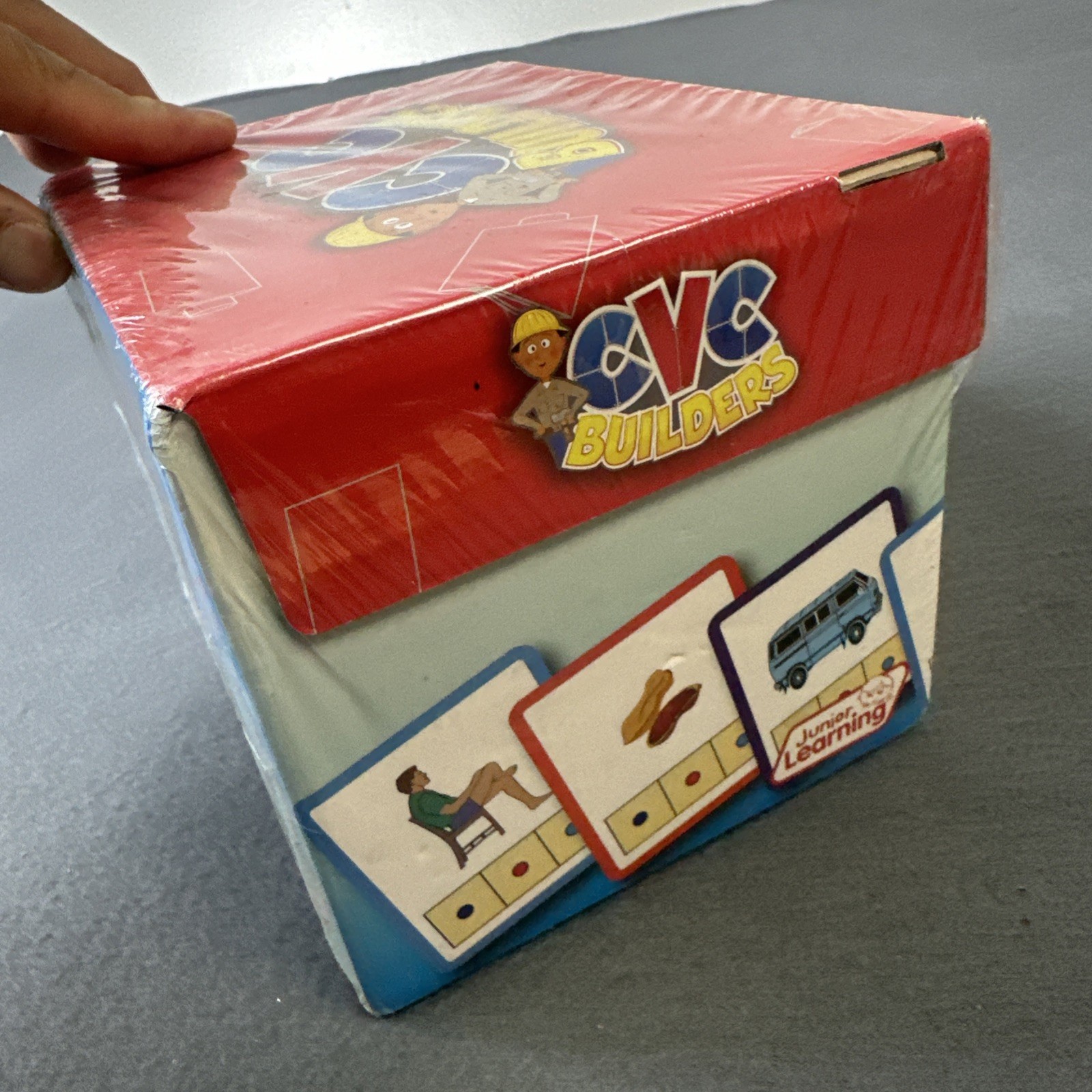 Junior Learning CVC Builders Activity Cards Set of 48 Factory Sealed