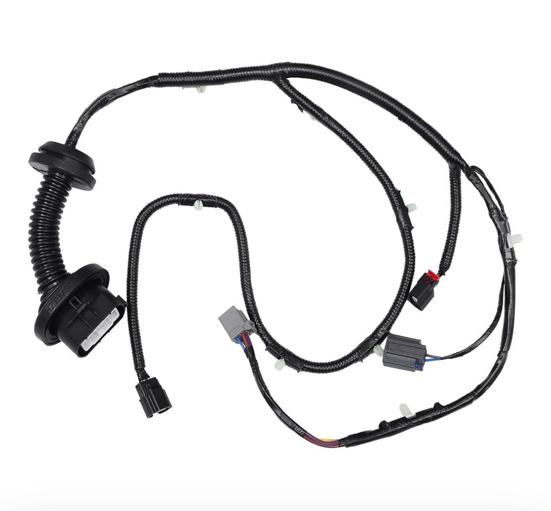 LH Door Jumper Wire Harness Rear Driver Side Compatible with 2009-2014 Ford F…