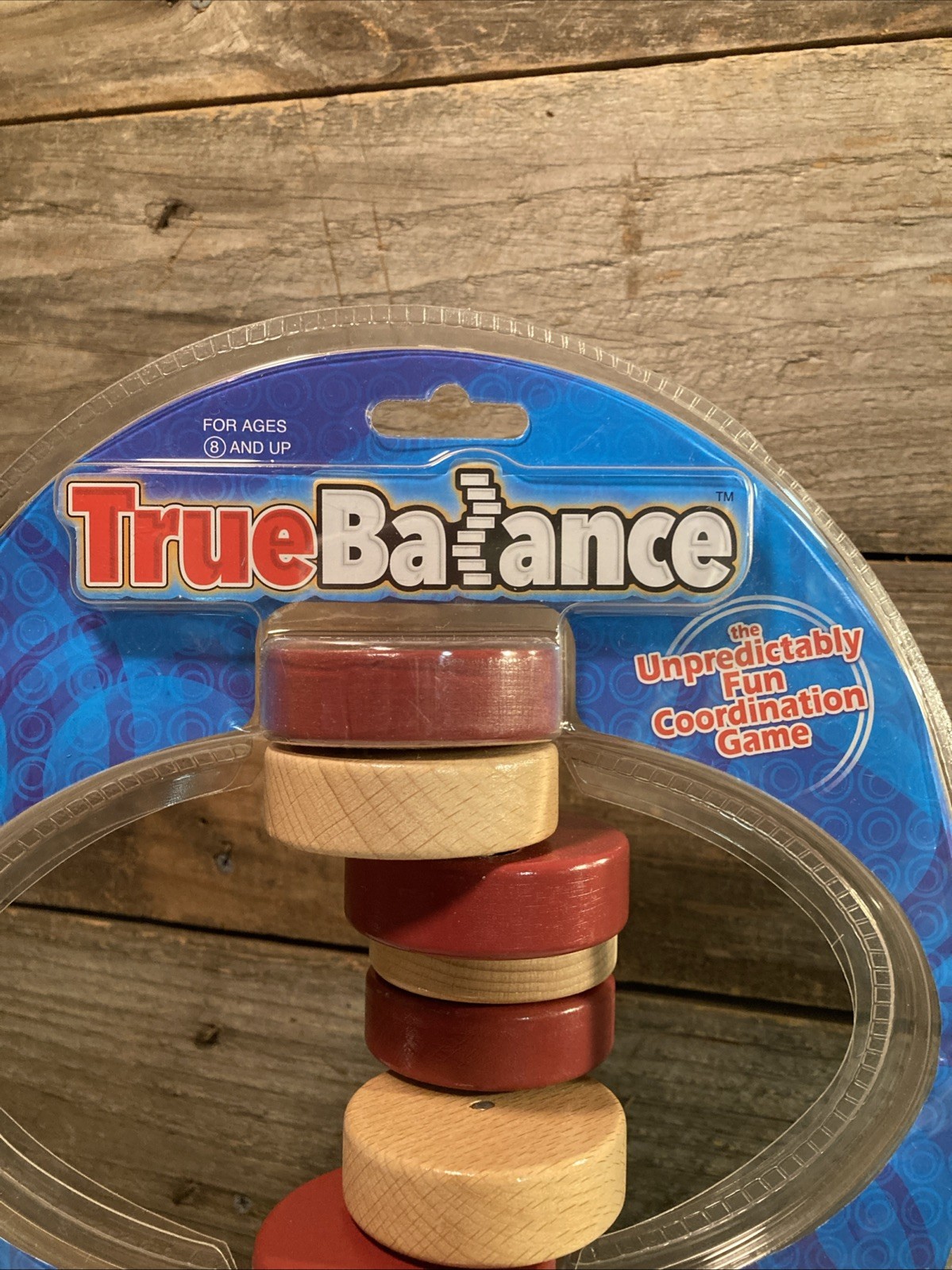 True Balance Coordination STEM Wooden Game Toy Red Fine Motor Skills By Excite