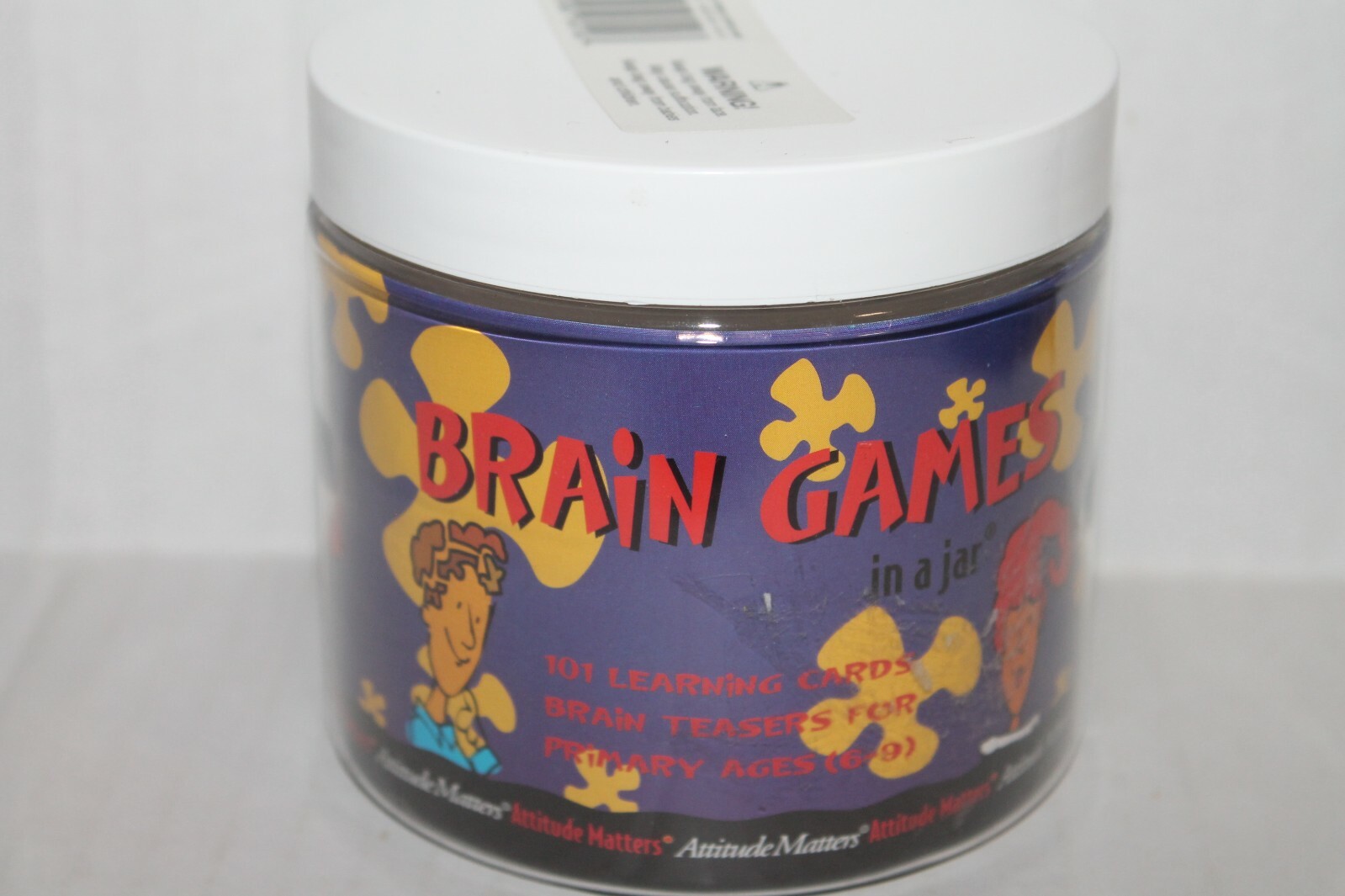 Brain Games Primary Problem Solving Learning Cards Brain Teasers Ages 6-9 NEW