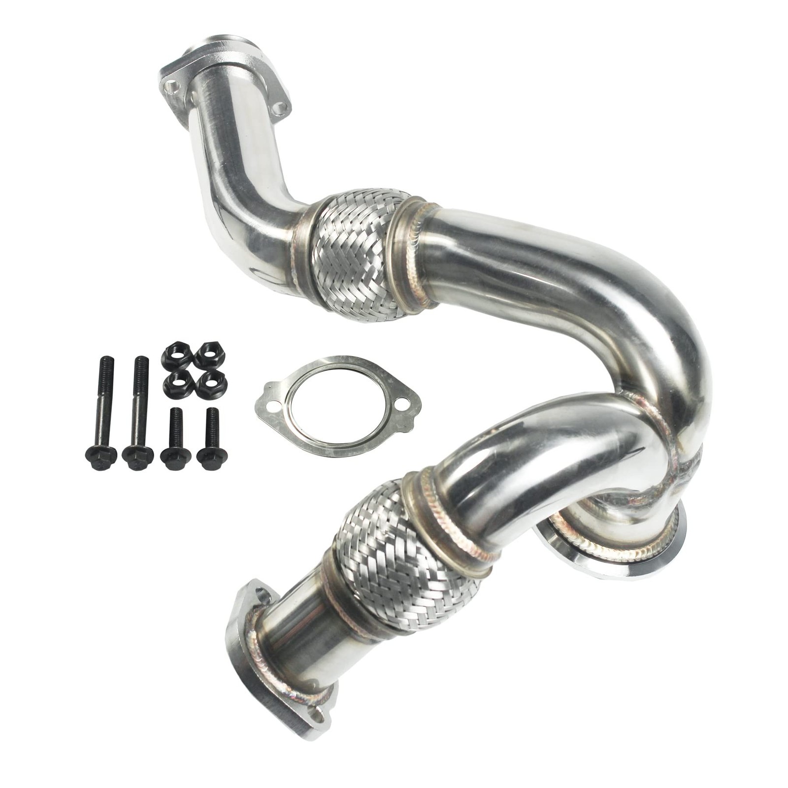 JDMSPEED New Turbocharger Y-Pipe Up Pipe Kit With Gasket Replacement For Ford…