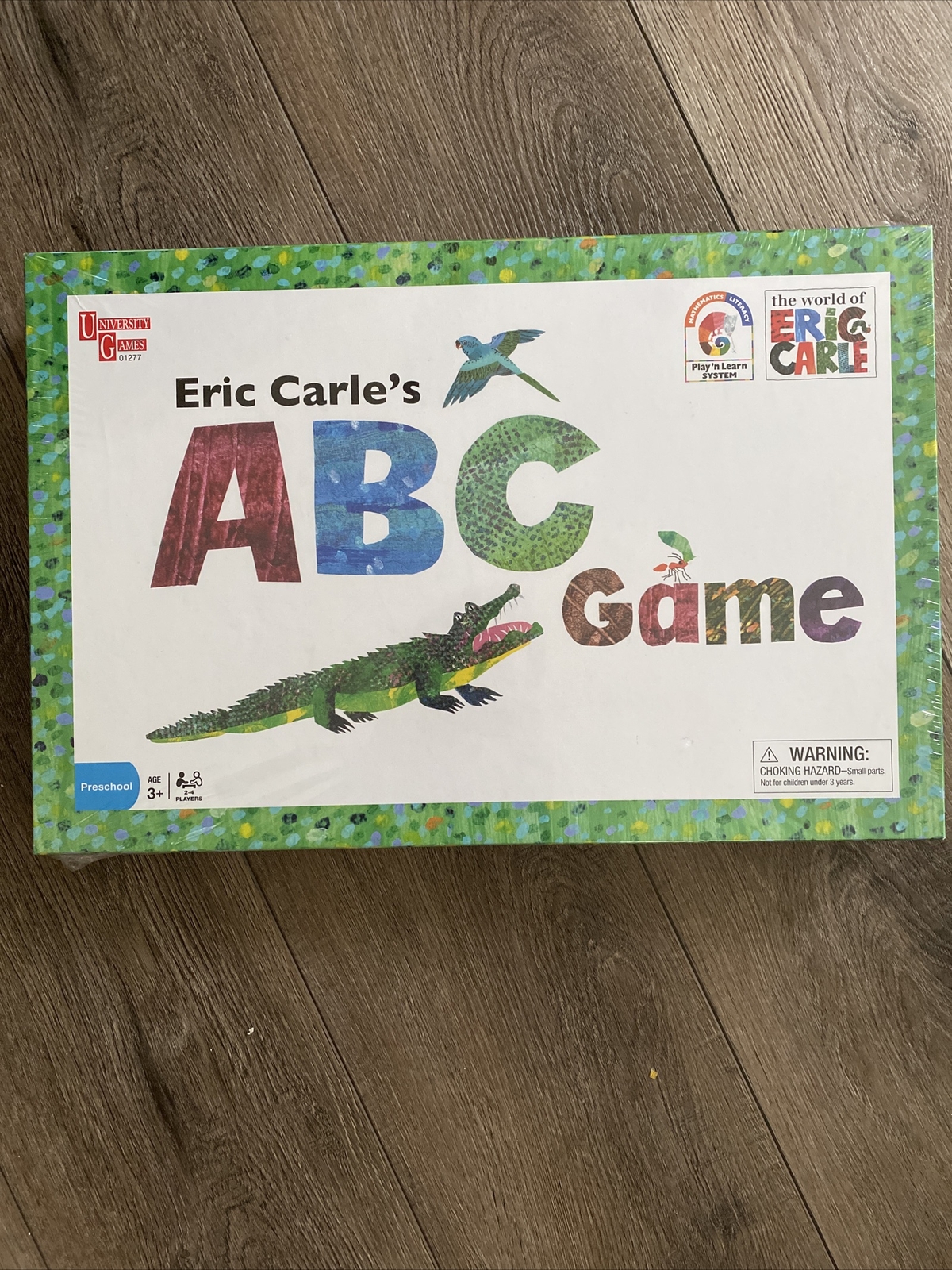 Eric Carl ABC Preschool Educational Alphabet Recognition Learning Game Brand New