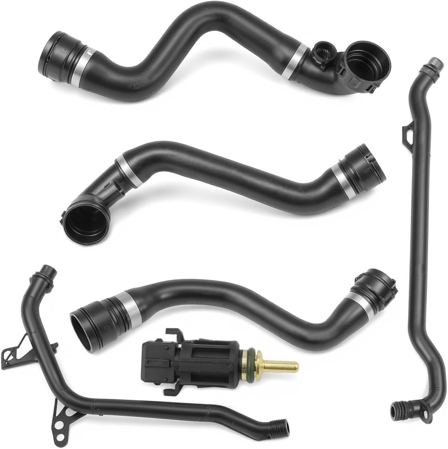 Upper Radiator Coolant Hose Pipes For BMW E53 X5 2001-2006 11537500733 3.0i