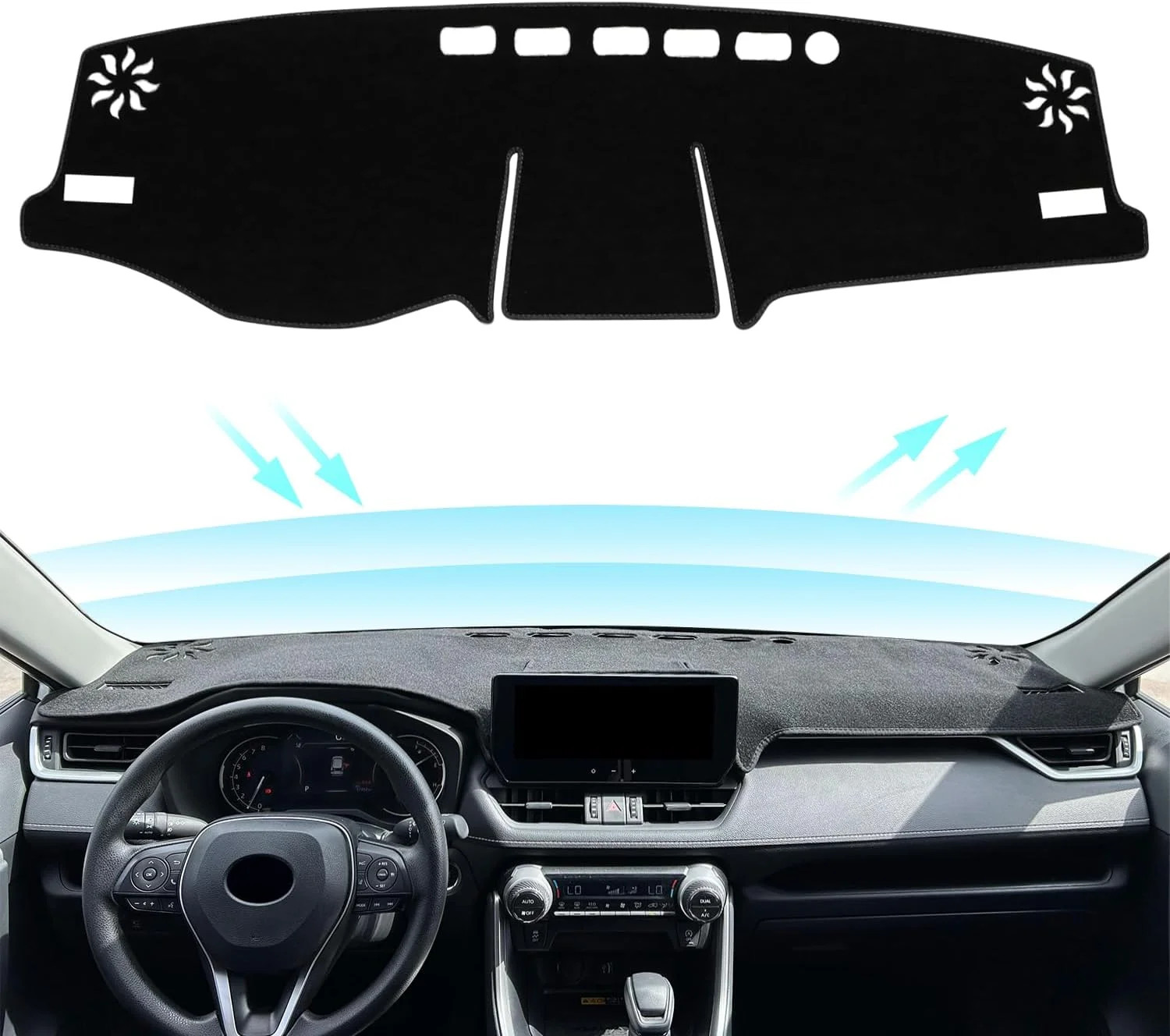 for Toyota Rav4 Accessories 2025 2024 2023 2022 2021 2020 2019 Dashboard Cover D