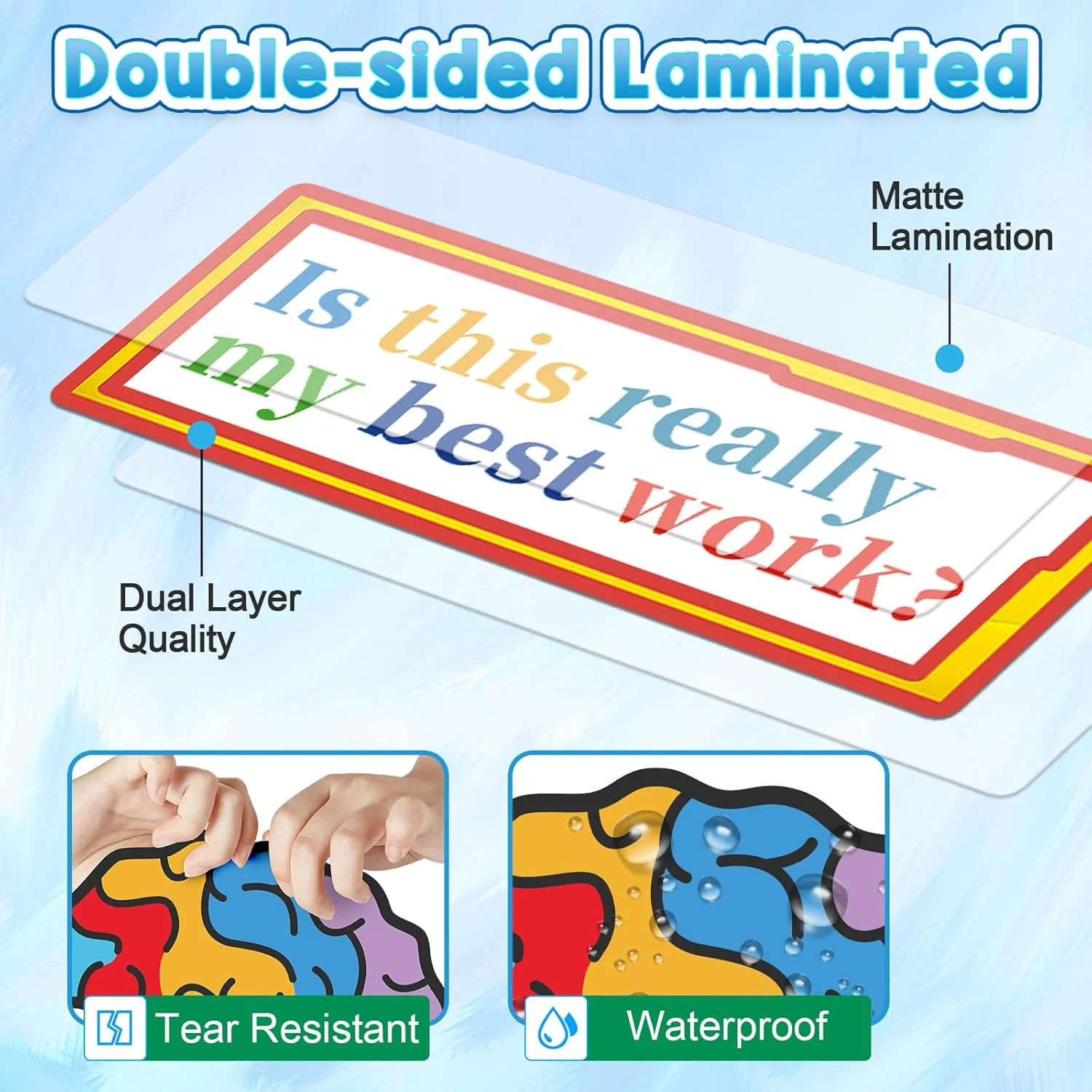 26pcs Growth Mindset Posters for Classroom, Growth Mindset Bulletin Board Set, I