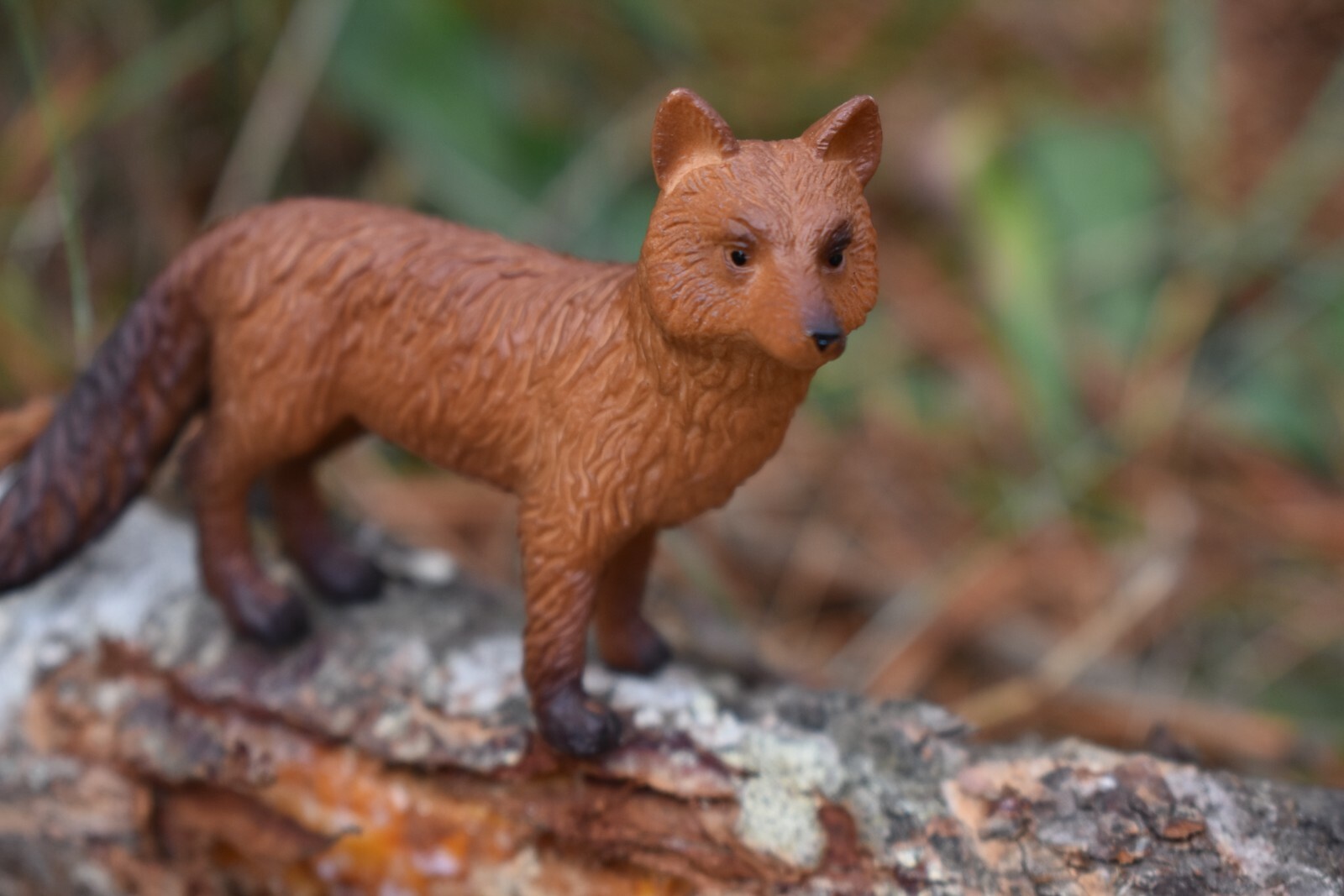 Fox, Red, Plastic Animal, Educational, Toy, Kids, Realistic Figure, 3″ M053