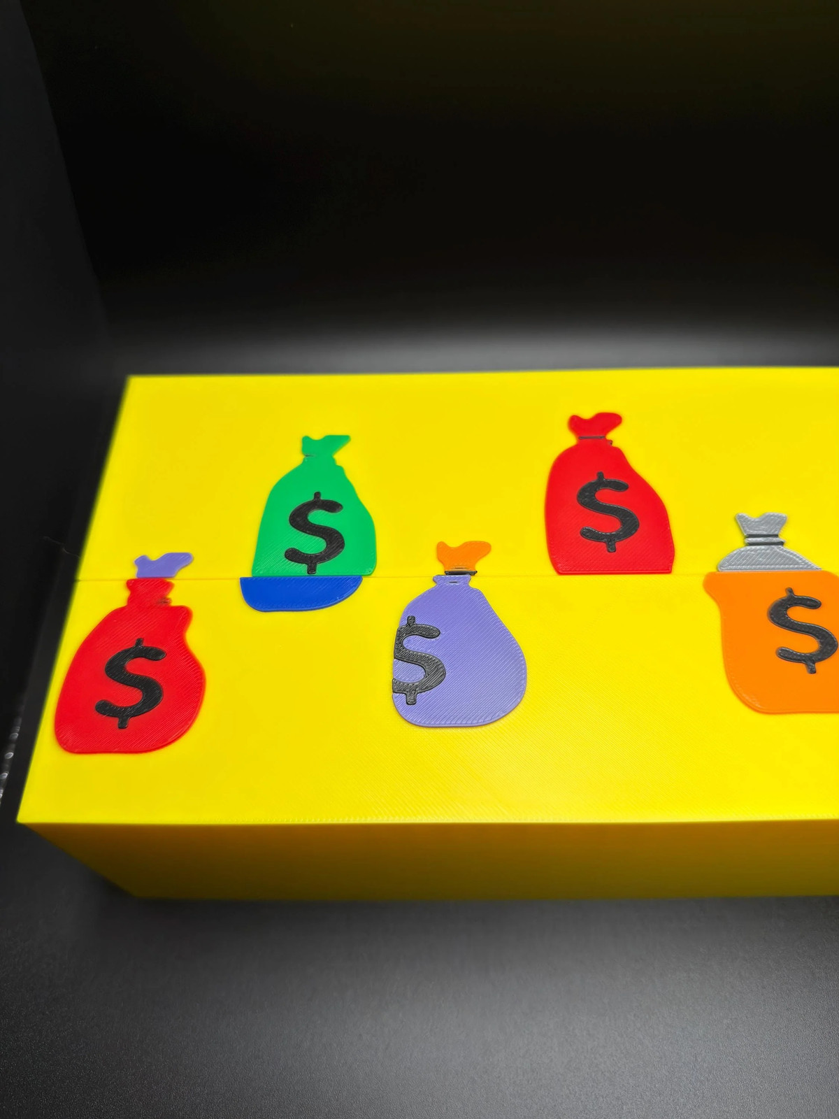 Vanishing Money Bag Puzzle | Optical Illusion Dissection Puzzle | 3D Printed